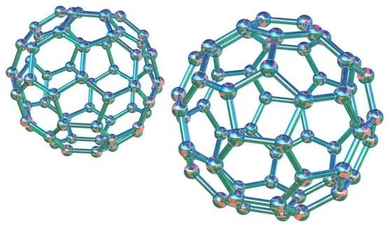 Fullerene Carbon 60 buckyball molecular structure